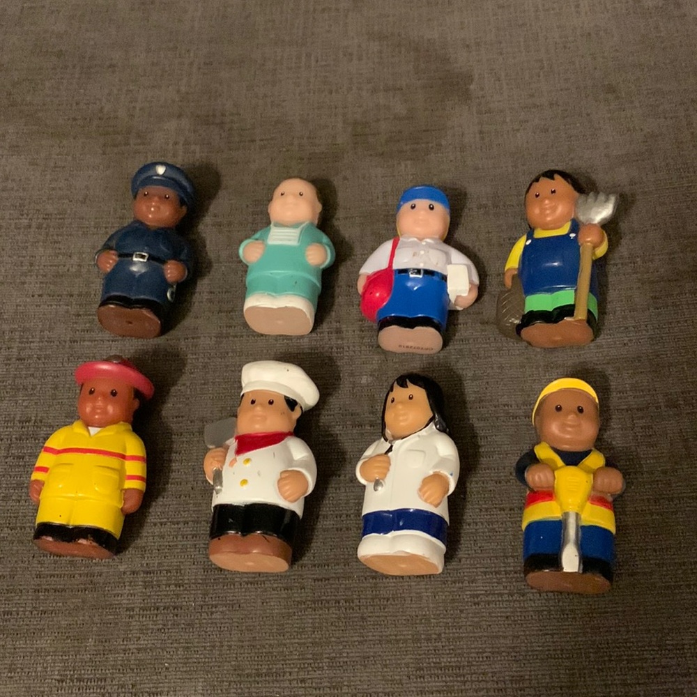 Vintage Working people set